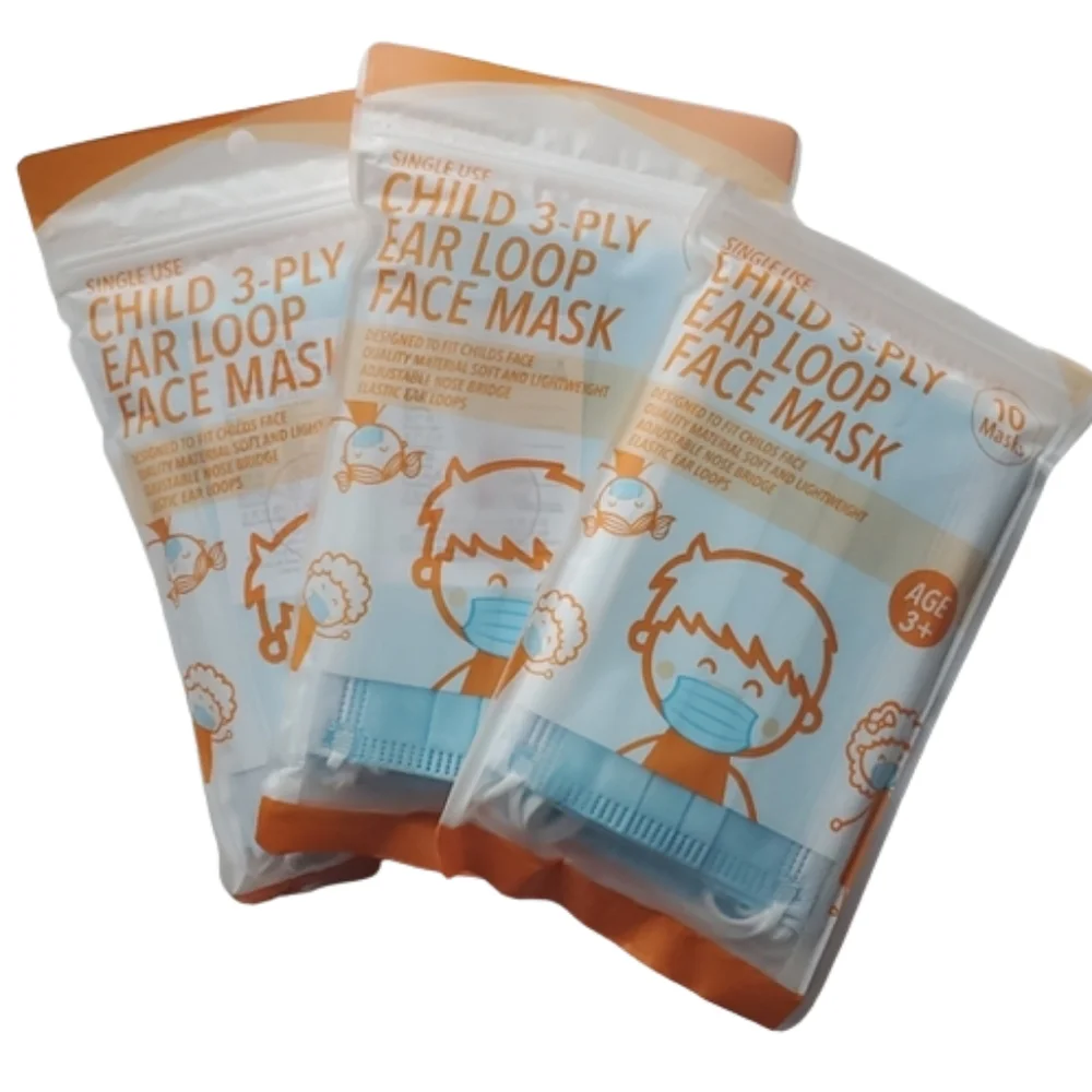 Single Use Face Masks child single